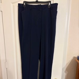 212 Collection Navy Straight Leg Pants